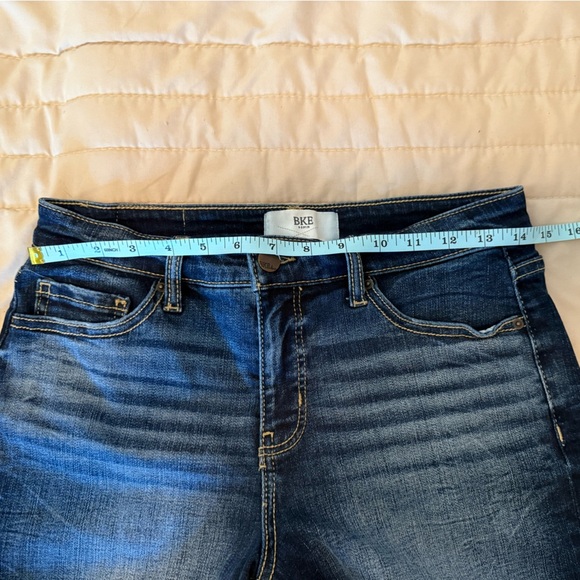 BKE Dark Wash Jean Shorts - Picture 3 of 7